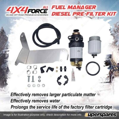 Fuel Manager Diesel Pre-Filter Kit for Mazda BT-50 UP UR 3.2L P4AT P5AT
