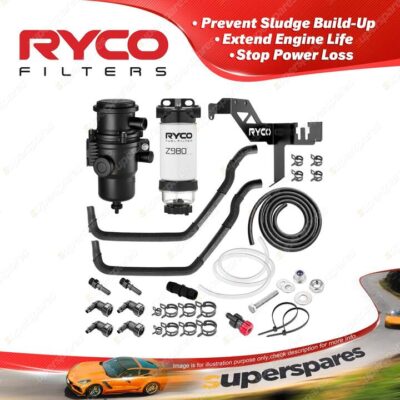 1 x Ryco 4x4 Filtration Upgrade Kit for Ford Ranger PX 2.2 3.2L TDdi 2011-2022