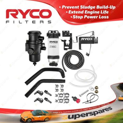 1 x Ryco 4x4 Filtration Upgrade Kit for Mitsubishi Triton KJ MQ KK KL MR 2.4L