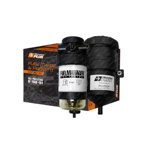 Direction Plus Fuel Manager Pre-Filter + Catch Can for Toyota Prado 250 2.8 4cyl