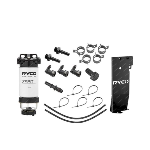 Ryco 4X4 Fuel Water Separator Upgrade Kit for Isuzu D-Max TFS40 TFR40 MU-X RJ