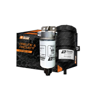 Direction Plus Preline-Plus Pre-Filter + Catch Can Kit for Mitsubishi Triton MV